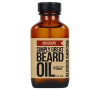 Aceite para barba Simply Great - Aroma a caoba - Regalos navide os - Para rellenar calcetines - Acondicionador para barba - 85 g - F cil de aplic