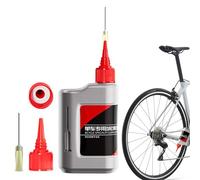 Aceite para cadenas de bicicleta, lubricante de larga duración para cadenas de bicicleta, líquido silencioso y seguro, reduce la suciedad para mantenimiento, accesorios ciclismo