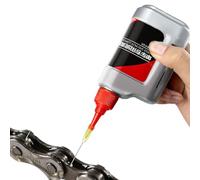 Aceite para cadenas de bicicleta, lubricante para cadenas de bicicleta, 100 ml, aceite natural líquido seguro para mantenimiento, accesorios de bicicleta de montaña, bicicleta de ciclismo y