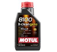 Aceite de motor MOTUL 8100 X-Clean GEN2 5W40 1L