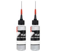 Aceite para Cortapelos,Aceite para Maquinillas de Afeitar para Cortapelos,Lubricante de Mantenimiento para Afeitadora 60ML*2PC