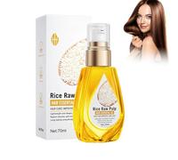 Aceite para el Cabello, 70 Ml Aceite de Cuidado del Cabello con Extracto de Arroz Hair Care Oil Fortalecedor Para El Crecimiento Del Cabello Sano, Aceite De Agua De Arroz Para El Crecimiento Del