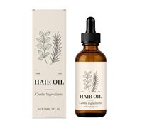 Aceite para el cabello - Aceite vegetal para el cuero cabelludo con té de hierbas - Cuidado diario ligero para cuero cabelludo seco y bordes del cabello - Fórmula vegetal para todo tipo de cabello