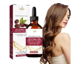 Aceite para el cabello denso, aceite de jojoba aceite para la densidad del cabello | 30ml Wild Growth Oil, aceite capilar natural para cabello seco y dañado y crecimiento
