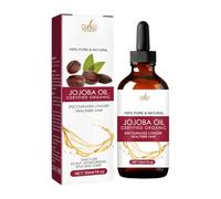 Aceite para el cabello denso - Aceite de jojoba antiencrespamiento para cabello más grueso, líquido de masaje orgánico para el cabelludo | Aceite de crecimiento del cabello para mujeres y