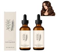 Aceite para el crecimiento del cabello y anticaída con extractos de hierbas de menta, semilla de uva y árbol de té para nutrir y acondicionar.