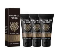 aceite para el pene para hombres que desean tener relaciones sexuales durante un período más prolongado, gel para el pene para un agrandamiento extra fuerte del pene (M,3PC)