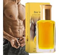 Aceite para fortalecer el pecho de los hombres, aceite de estrés mamario para hombres,12 ml portátil para hombres mama líquido nutritivo | Aceite reafirmante multifuncional para el padre, amigo, tío