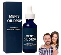 Aceite para hombres, gotas de efecto retardado para una larga duración, aceite instantáneo para hombres, resultados de acción rápida, aumenta tu resistencia y confianza al instante (1 piezas)