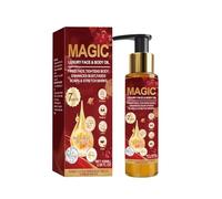 Aceite para la piel de veneno de abeja, 100 ml, hidratante, reafirmante y nutritivo con colágeno, ácido hialurónico y péptidos, para una piel elástica y lisa, cuerpo y cara
