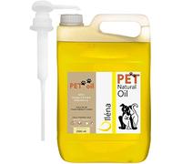 Aceite para Mascotas. Suplemento Natural para Perros y Gatos. Uso Diario. Combinado de 6 Aceites Ricos en Vitamina E y Omega 3, 6 y 9. Prensado en Frío (2000 ml)