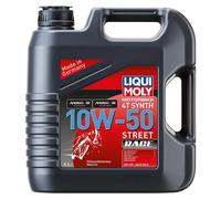 LIQUI MOLY Motorbike 4T Synth 10W-50 Street Race | 4 L | Aceite de 4 tiempos de motocicleta | 1686