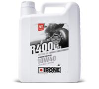 IPONE - Aceite Moto 4 Tiempos 10W40 R4000 RS - Envase 4 Litros - Lubricante Semisintético con Ésteres - Alto Rendimiento - Resistencia Excepcional al Desgaste y Protección del motor