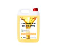 Aceite para Motosierras - Lubricante de Alto Rendimiento para Cadena y Espada | Protección Antidesgaste y Máxima Suavidad (5 Litros)