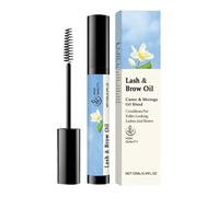 Aceite para pestañas, potenciador de cejas con cepillo, agente de crecimiento de cejas multifuncional de larga duración para mujeres, novia, mamá, esposa para crecimientos
