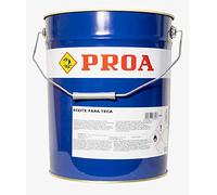 Aceite para Teca. PROA. Protección y nutrición para la madera. Renueva tus muebles de jardín. Transparente. 20 L.