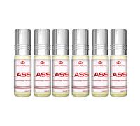 Aceite perfumado concentrado unisex Classic, de Al Rehab - 6 frascos de 6 ml