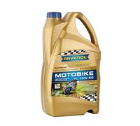 Aceite RAVENOL Racing 4-T Motobike SAE 15W-50-4 L | Lubricante totalmente sintético para motos 4T