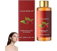 Aceite reafirmante corporal con ácido hialurónico y vitamina E, aceite corporal de lujo con colágeno y efecto lifting, ideal para brazos con flacidez