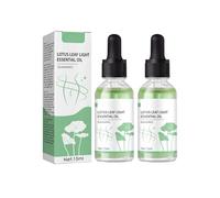 Aceite Reafirmante De Hoja Loto For Reafirmar La Piel | Masaje Nutritivo Suave | Refrescante No Pegajoso | Contorno Corporal Y Grasa | Cuidado Flácida(2PCS)