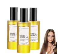 Aceite Reparador Capilar con Proteína de Huevo,con Efecto Voluminizador,Nutre el Cuero Cabelludo y las Raíces,Repara Profundamente las Puntas Abiertas, Aporta Brillo al Cabello Dañado (3 piezas)