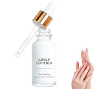 Aceite reparador suavizante de cutículas de 20 ml, suavizante de cutículas para manicura, líquido suavizante de piel dura, diseño de fórmula nutritiva, cuidado de uñas, hogar, viaje, mano (Softener)