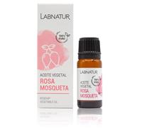 Aceite Rosa Mosqueta 100% Puro - 10 ml - Labnatur | Regenerador, Hidratante y Nutritivo - Para Cicatrices y Estrías - Cuerpo, Cabello, Uñas - Rico en Ácidos Grasos y Vitaminas