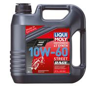 Aceite Sintetico 10W60 Liqui-Moly Motorbike 4T Synth Street Race 4L