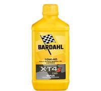 Aceite Sintético para Motos 4T - Buena Lubricación para el Motor - XT4S C60 10W40 Moto - 1 L - Para Racing, Hypersport, Sport-tourer y Off-road - Bardahl