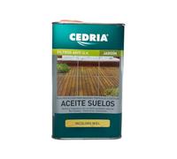 Aceite Suelos de Madera Cedria Incoloro Miel 4 litros