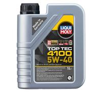 Aceite Top Tec 4100 5W-40 Liqui Moly 1 Litro para Alfa Romeo Audi BMW Citroen