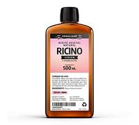 Aceite Vegetal de Ricino 500 ml - 100% virgen - Primera Presión en Frío, Puro, Natural - Ricinus Communis