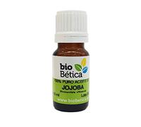 Aceite Vegetal Jojoba 100% BIO bioBética 10 ML Hidratante para Piel, Cabello y Uñas con Vitaminas A, B y E