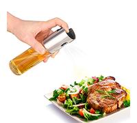 Aceite Vinagre, Oil Sprayer, aceite de oliva pulverizador, acero inoxidable dispensador de aceite y vinagre ölbehälter caño seguro Aceitera, cocinar y ensalada Especias Cocina Herramientas