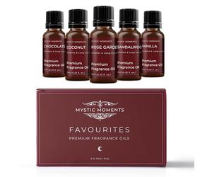 Aceites Aromáticos - Paquete de Iniciación - Aceites Favoritos - 5 x 10ml - 100% Puros