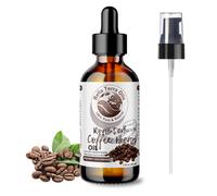 Aceites Bella Terra - Aceite de grano de caf asado 16 oz - Disfruta de la riqueza del aceite de grano de caf para la piel infundida con vitamina E