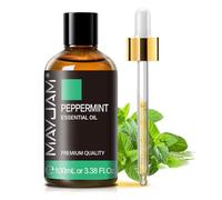 Aceites Esenciales de Menta Piperita 100ML, MAYJAM Aceite de Menta Piperita 100% Puro, Ideal para Aromaterapia Aroma Difusor Fragancia Aceite Masaje