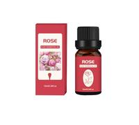 Aceites esenciales de rosa, 10 ml, aceites esenciales para aromaterapia, aceites aromáticos para difusor, aceite esencial de rosa, aceite de rosa para el cuidado del cabello, vela, jabón, bricolaje