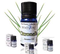 Aceites Esenciales para Humidificadores (10 ml) -Aceite Esencial de Citronela, Jazmin, Vainilla, Lavanda| 100% Puros | Aceites Esenciales Aromaterarapia, Difusores, Repelente de Insectos y Mosquitos