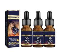 aceites para agrandar el pene para hombres para prolongar la vida sexual,erección mejorada para hombres, eyaculación retardada (B,3PC)