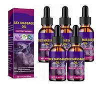 Aceites sexuales para mujeres con gel intenso y rápido para orgasmos, aceites sexuales para mujeres, mejora la estimulación, estimulante potente que mejora la estimulación (M,5PC)