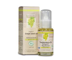 Aceites vegetales NCM aceite de uva nutritiva, Paquete 1er (1 x 50 ml)
