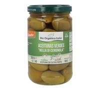 Aceituna verde gigante bio organica italia 280 g