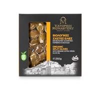 Aceitunas Orgánicas Partidas de los Olivares Antiguos del Monasterio de Vatopedi, Monte Athos - 250g