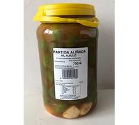 Aceitunas Partidas Aliñadas Al Ajillo 1 kg