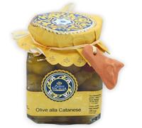 Aceitunas sicilianas sazonadas al Estilo catanese, 280g