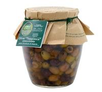 Aceitunas Taggiasca de Liguria deshuesadas en aceite de oliva virgen extra 480 gr