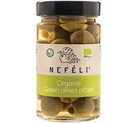 ACEITUNAS VERDES SIN SEMILLAS EN BIO MARINE 295 g - NEFELI