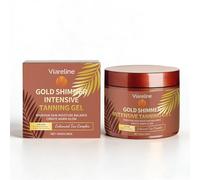 Acelerador Bronceado, Crema bronceadora cuerpo, Intensive Tanning Gel, Autobronceador para rostro y cuerpo, Bronceador Intensivo, Bronceado natural, Bronceado rápido y duradero, 150g