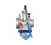 Acelerador Carburador Carburador Motocicleta Para PWK 21 24 26 28 30 32 34 Mm Para Keihin Para YZ85 Power Jet Para 2T Para 4T Cuenco Transparente Azul Carburador Aire(1)